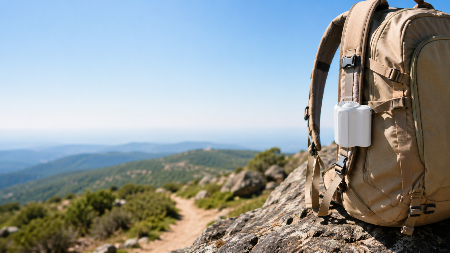 Vaultra ChillClip™ — Wearable Clip-On Cooling Fan