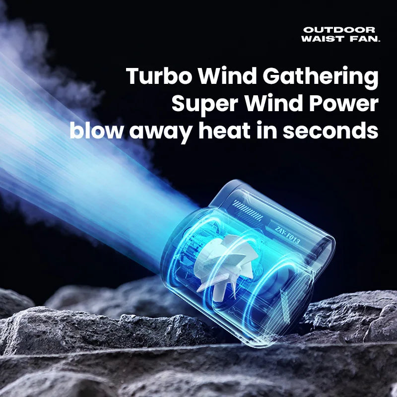 Vaultra ChillClip™ — Wearable Clip-On Cooling Fan