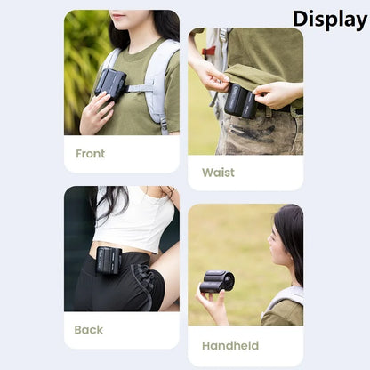 Vaultra ChillClip™ — Wearable Clip-On Cooling Fan